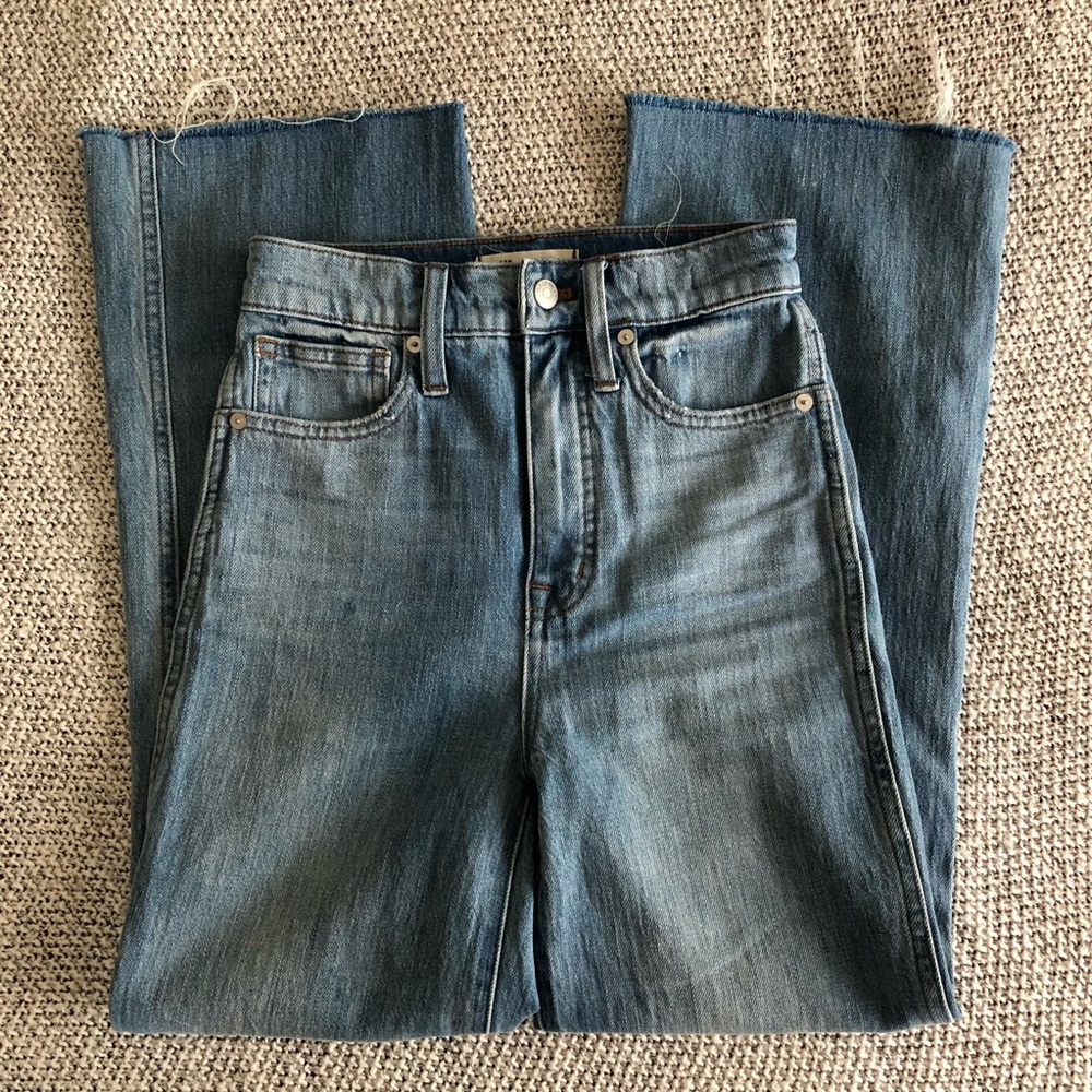 Madewell High Rise Flare Jeans 24